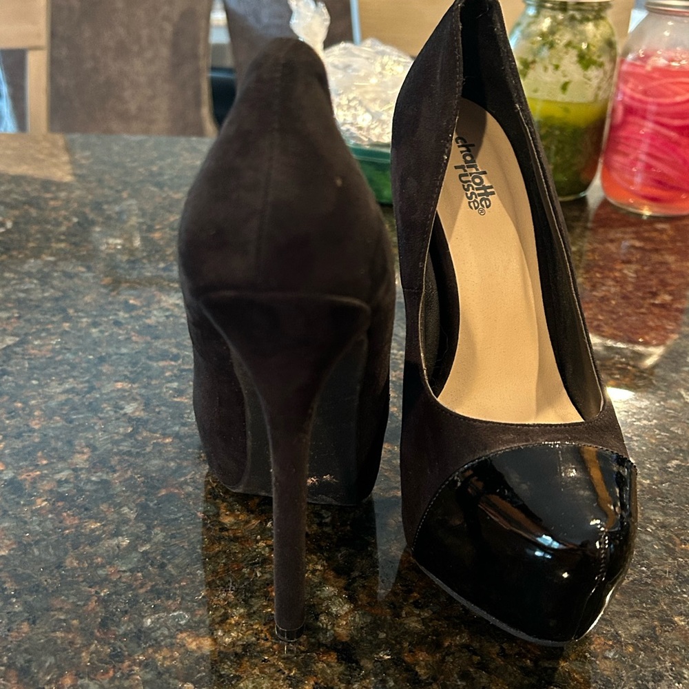 Charolette Russe Black Heels